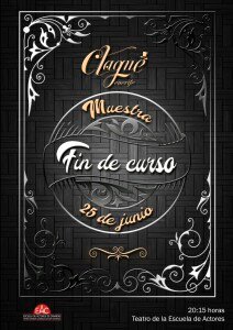 CARTEL FIN CURSO CLAQUÉ