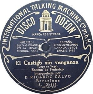 EL CASTIGO SIN VENGANZA Ricardo Calvo ODEON